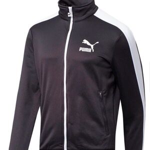 Puma Men's Iconic Archive T7 Track Jacket | Color Periscope Blue-White | Large